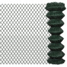 Verkkoaita galvanoitu teräs 1,25x15 m vihreä