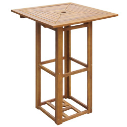 Bistropöytä 75x75x110 cm täysi akaasiapuu